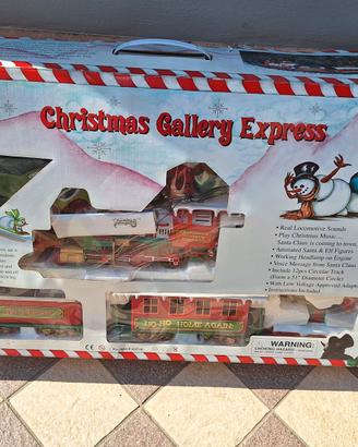 Trenino Natalizio Musicale "Christmas Gallery Expr