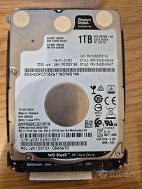 HDD PS3 PS4 WESTERN DIGITAL WD10SPSX 1TB 2,5" SATA