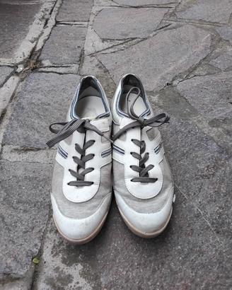 Scarpe Tod's bianche e grigie numero 35