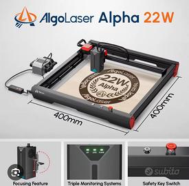 Incisore laser Algolaser alpha 22W