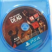 DVD the walking dead PlayStation 4