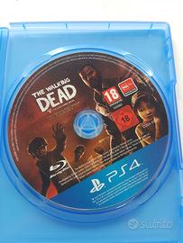 DVD the walking dead PlayStation 4