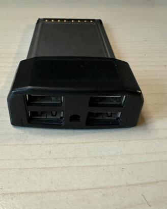 PCMCIA USB x4