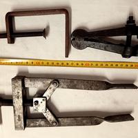 VECCHIA MORSA MORSETTO MORSETTA STRETTA PINZA