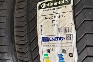 4 gomme Continental 245/40 R18