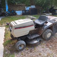 Trattorino rasaerba white