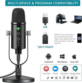 AVEEK BM-86 Microfono USB a condensatore