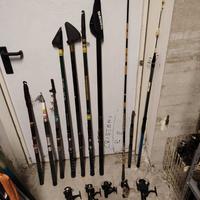 PESCA - ATTREZZATURA COMPLETA VARIA