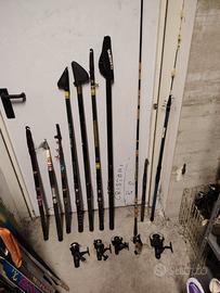PESCA - ATTREZZATURA COMPLETA VARIA