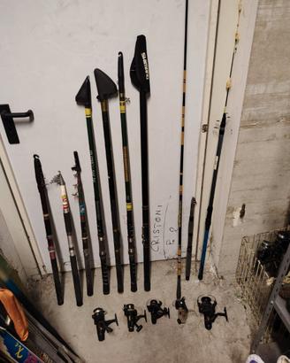 PESCA - ATTREZZATURA COMPLETA VARIA