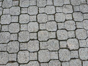 Pavimentazione esterno autobloccante in cemento