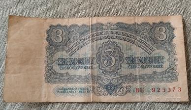 Banconota da 3 corone 1961
