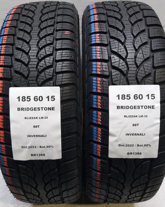 2 GOMME 185 60 15 BRIDGESTONE BR1388