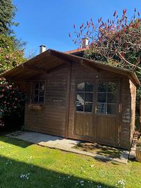 Casetta da giardino in legno da smontare