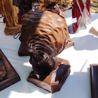 busto in legno 