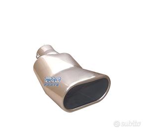 TERMINALE SCARICO DTM IN ACCIAIO INOX