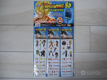 DRAGONBALL Sticker Adesivi 3D Transfer Blue