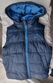 GILET IMBOTTITO CON CAPPUCCIO BENETTON