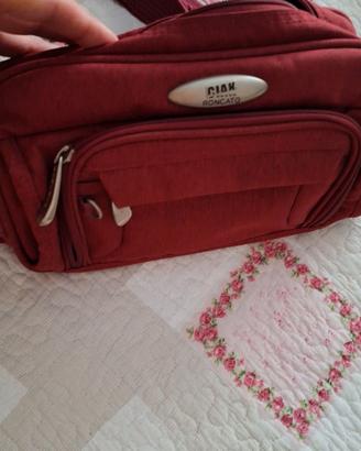 Marsupio rosso Ciak Roncato vintage