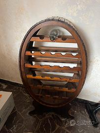 Espositore bottiglie di vino