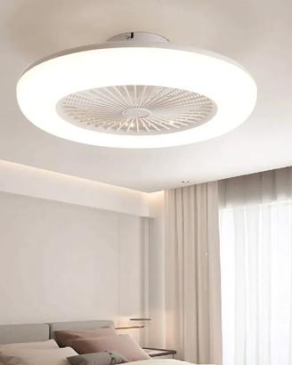 Ventilatore Soffitto LED Luce Regolabile Plafonier