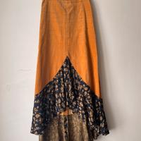 Gonna Fiorucci vintage taglia 38 velluto e cotone