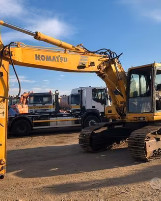 ESCAVATORE CINGOLATO KOMATSU PC 200