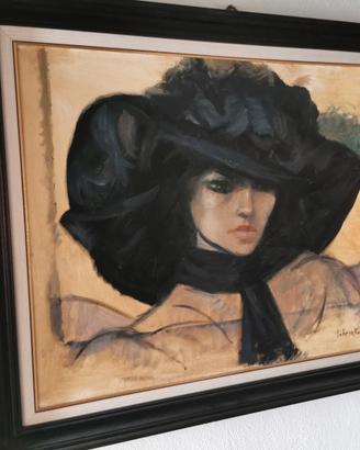 grande quadro dipinto di Fausto Maria Liberatore 