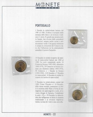 Portogallo - Monete del Mondo - Fascicolo 22: Mone