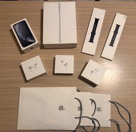 Lotto SCATOLE Apple originali