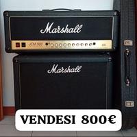 Testata JCM 900 e Cassa Marshall