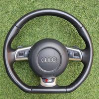 Volante Piatto Audi TT R8 Auto A3 A4 A5 Q5 S-Line