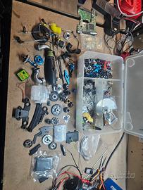 vari ricambi 1/10 scoppio pista touring team magic