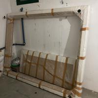 Struttura letto matrimoniale da rifoderare