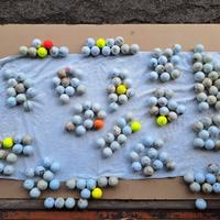 Palline da golf usate