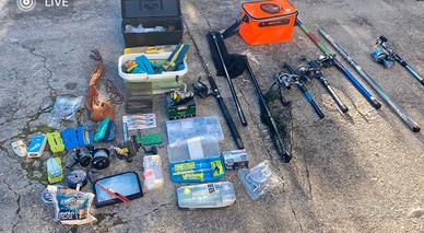 Materiale vario per pesca