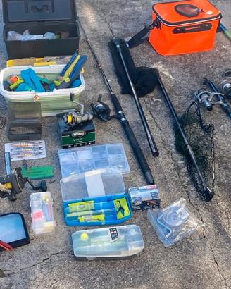 Materiale vario per pesca