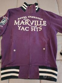 Felpa Marville Varsity con Patch Taglia L size L M