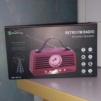 Speaker Bluetooth con design a radio – Audio di qu