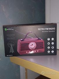 Speaker Bluetooth con design a radio – Audio di qu