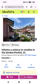 Villa a schiera forte dei marmi