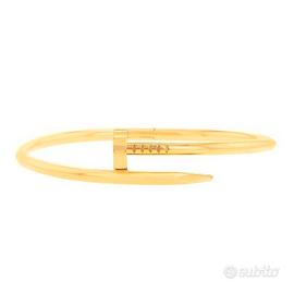 Cartier Bracciale juste un clou oro giallo mis. 19