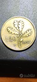 moneta da 20 lire