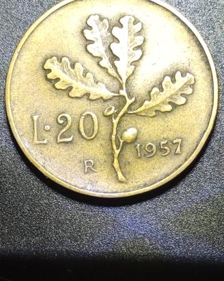 moneta da 20 lire