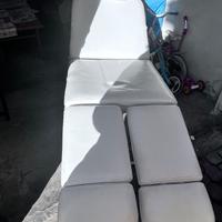 Lettino sedia estetica tattoo 3 zone