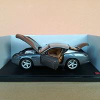MODELLO  FERRARI 575 GTZ BY ZAGATO GREY NO BURAGO