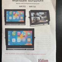 monitor AHD car-ply / Android auto,....NUOVO