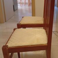 SEDIE IN LEGNO COPPIA