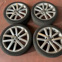 Cerchi e gomme da 18 originali VW audi seat skoda
