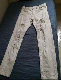 Jeans uomo bianchi TheValuee clean white